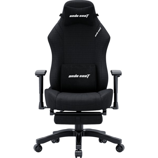 Фото - Крісло для геймерів Anda Seat Luna Pro Size L Black Fabric (AD18T-44-B-F)