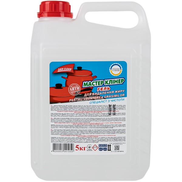 Фото - Чистящее средство для плит San Clean 5 л (4820003541050)