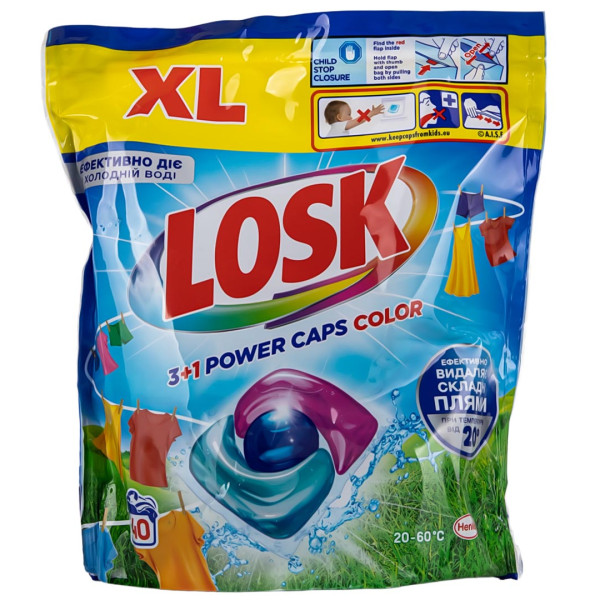 Фото - Капсулы для стирки Losk трио.Колор 40 шт