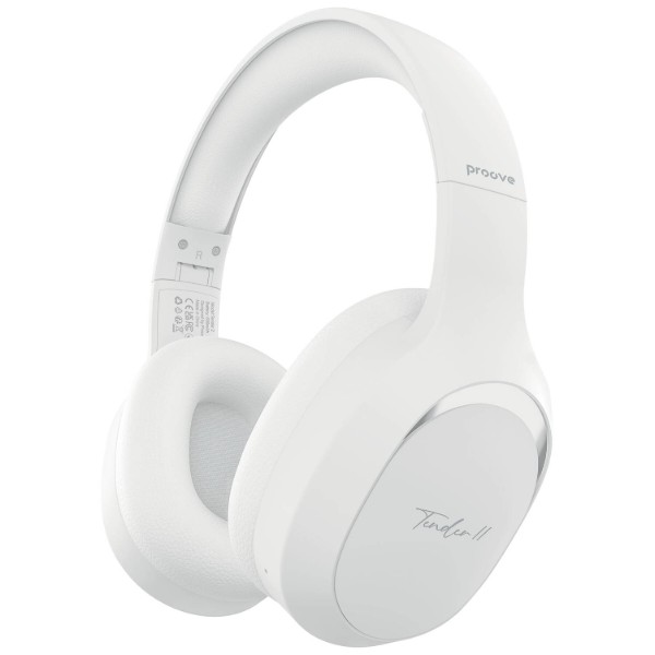 Фото - Наушники полноразмерные беспроводные Proove Tender 2 (APP) white (HPTR2001AP02)