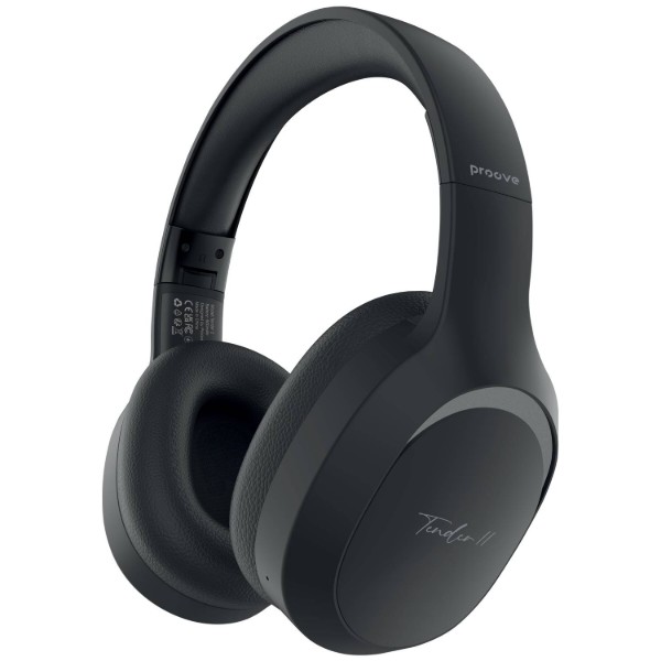 Фото - Наушники полноразмерные беспроводные Proove Tender 2 (APP) black (HPTR2001AP01)