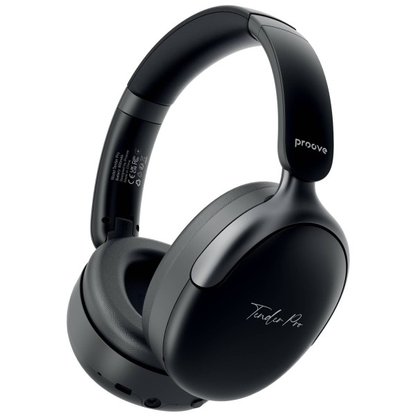 Фото - Наушники накладные беспроводные Proove Tender Pro (APP) black (HPTP0001AP01)