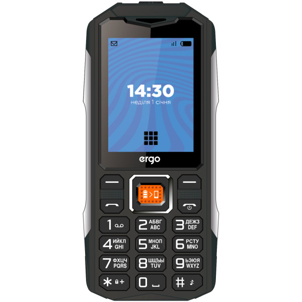Фото - Мобильный телефон Ergo E242 Dual Sim Black