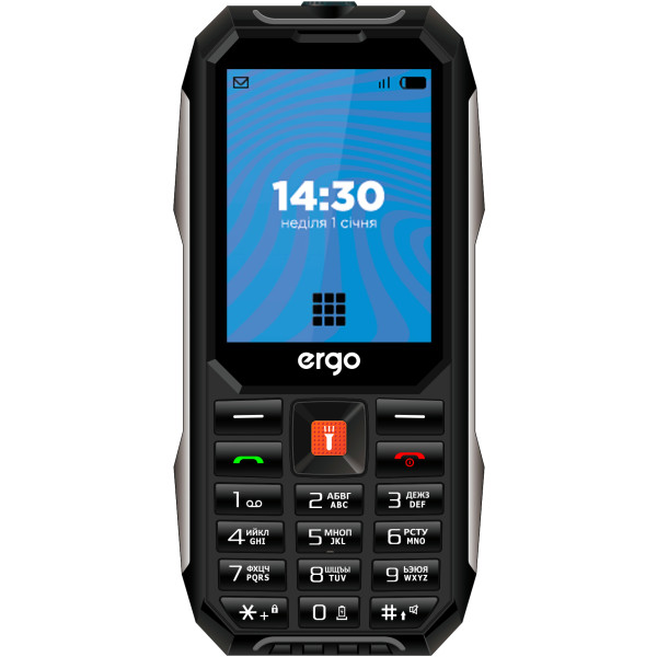 Фото - Мобильный телефон Ergo E283 Dual Sim Black