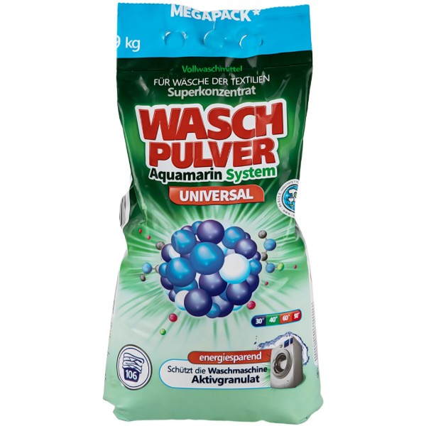 Фото - Пральний порошок Wasch Pulver Universal 9 кг (4260418935509) Фото - Пральний порошок Wasch Pulver Universal 9 кг (4260418935509)