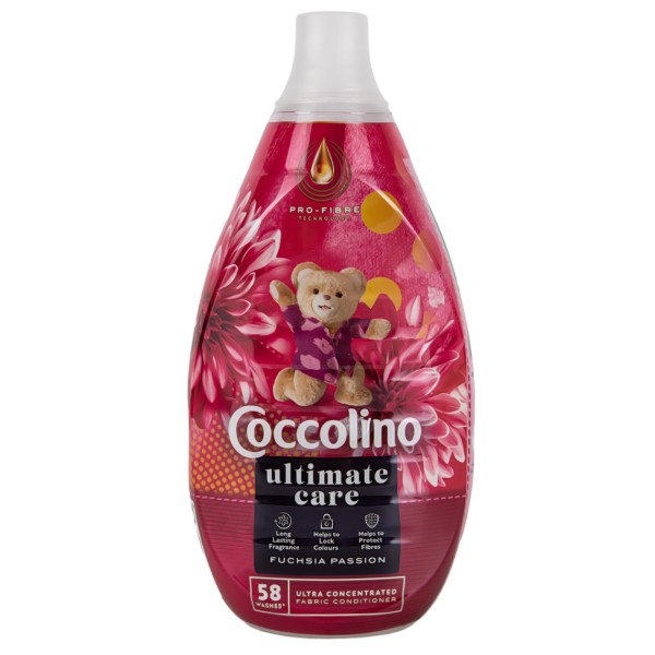 Фото - Ополаскиватель для белья Coccolino  Ultimate Care Fuschia passion 870 мл
