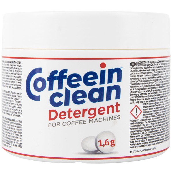 Фото - Таблетки для удаления масляного налета Coffeein clean Detergent таблетка 1,6g 170 г