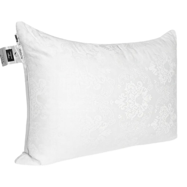 Фото - Подушка стандартна MirSon №15-11 Ferrero Silk Kapok White середня 40х60 (2200011164175)