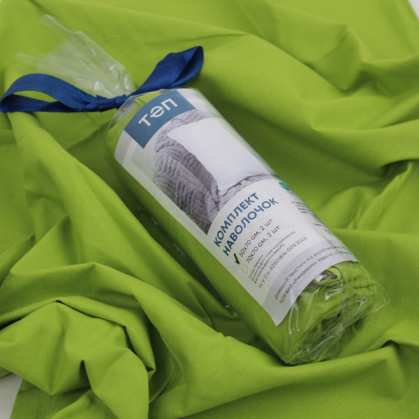 Фото - Наволочка ТЕП 70х70 см 15-0336 TCX Herbal Green (2-04245_32292)