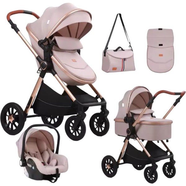 Фото - Коляска универсальная 2 в 1 Kidilo H2D (Khaki Beige)