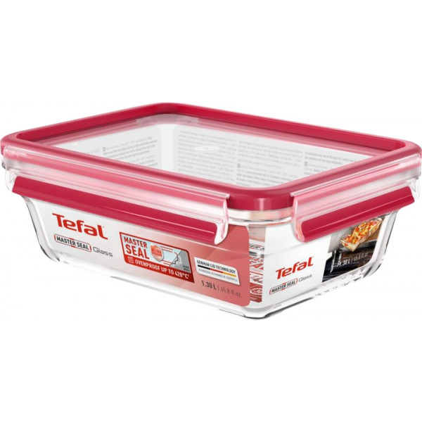 Фото - Ємність для зберігання Tefal N1041010 MASTERSEAL GLASS 1,3 л