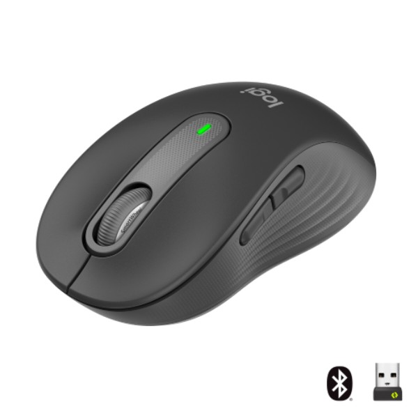 Фото - Мышь беспроводная Logitech Signature M650 L Wireless Mouse Graphite (910-006236)