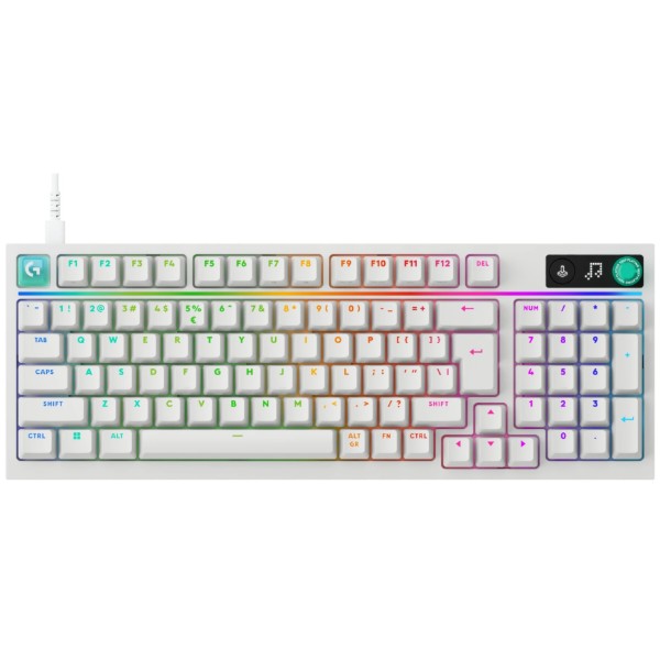 Фото - Клавіатура дротова ігрова Logitech G316 X 98 White Tactile (920-014231) Фото - Клавіатура дротова ігрова Logitech G316 X 98 White Tactile (920-014231)