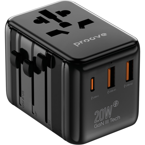 Фото - Сетевое зарядное устройство Proove Trip 20W black (TATL20310001)