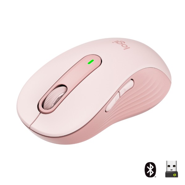 Фото - Мышь беспроводная Logitech Signature M650 Wireless Mouse Rose (910-006254) Фото - Мышь беспроводная Logitech Signature M650 Wireless Mouse Rose (910-006254)