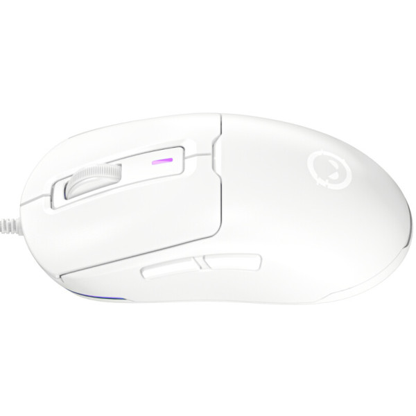 Фото - Миша дротова ігрова Lorgar MSA10 Ultralight Wired Gaming White (LRG-MSA10-WH)