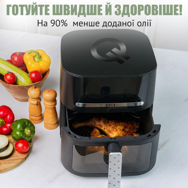 Фото - Мультипечь QUIN Air Fryer YJ-6505ADV 6.5 л