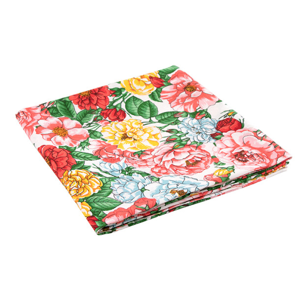 Фото - Скатертина квадратна Руно 150х150 (231.114_Троянди_1)