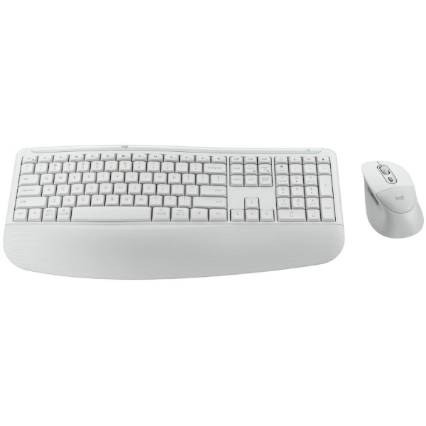 Фото - Клавиатура+мышь беспроводная Logitech Signature Comfort Plus MK880 Off-White (920-014033)