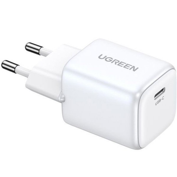 Фото - Мережевий зарядний пристрій UGREEN CD318 Nexode Mini 20W PD GaN Tech Whit ePD3.0 (PD2.0) QC4.0+QC4.0/QC3.0/QC2.0 (15324)
