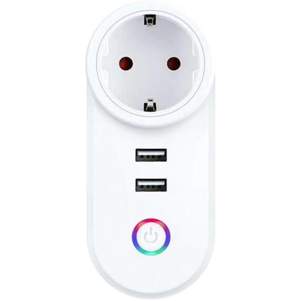 Фото - Розумна розетка Action Tuya LSPA2 16А з USB