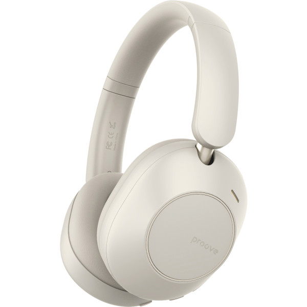 Фото - Наушники накладные беспроводные Proove Silence 3D with ANC beige (HPSL00020007)
