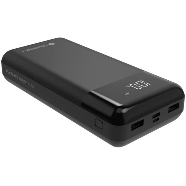 Фото - Батарея мобильная Gogen Powerbank 30000 mAh PD 20W (GOGPB300001B) Фото - Батарея мобильная Gogen Powerbank 30000 mAh PD 20W (GOGPB300001B)