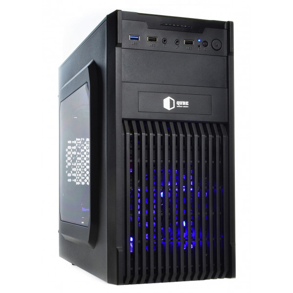Фото - Системний блок QUBE QB Athlon 3000G RX 550 4GB 82 (Athlon3000GRX 5504GB82)