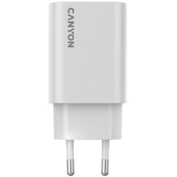 Фото - Сетевое зарядное устройство Canyon OnCharge 30CL 1xPD Type-C 30W White (CNE-CHA30CLW) Фото - Сетевое зарядное устройство Canyon OnCharge 30CL 1xPD Type-C 30W White (CNE-CHA30CLW)