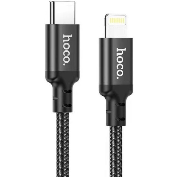 Фото - Кабель синхронізації даних HOCO X14 Type-C to iP 3A, 20W, 2m Black (6931474752208) Фото - Кабель синхронізації даних HOCO X14 Type-C to iP 3A, 20W, 2m Black (6931474752208)