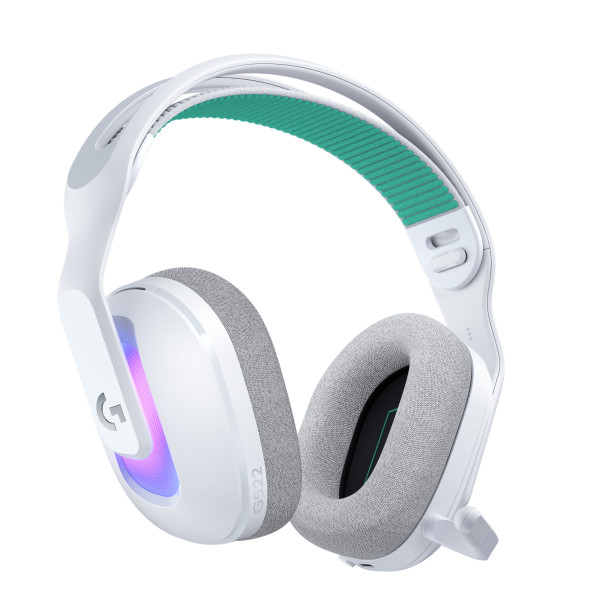 Фото - Гарнитура беспроводная игровая Logitech G522 LightSpeed Wireless Gaming Headset White (981-001550)