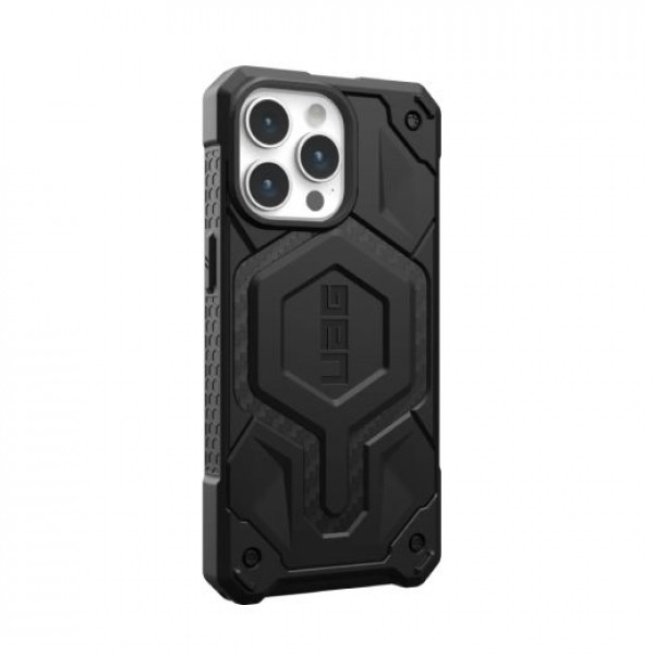 Фото - Чохол для смартфону UAG for Apple iPhone 15 Pro Max Monarch Pro Magsafe Carbon Fiber (114222114242)