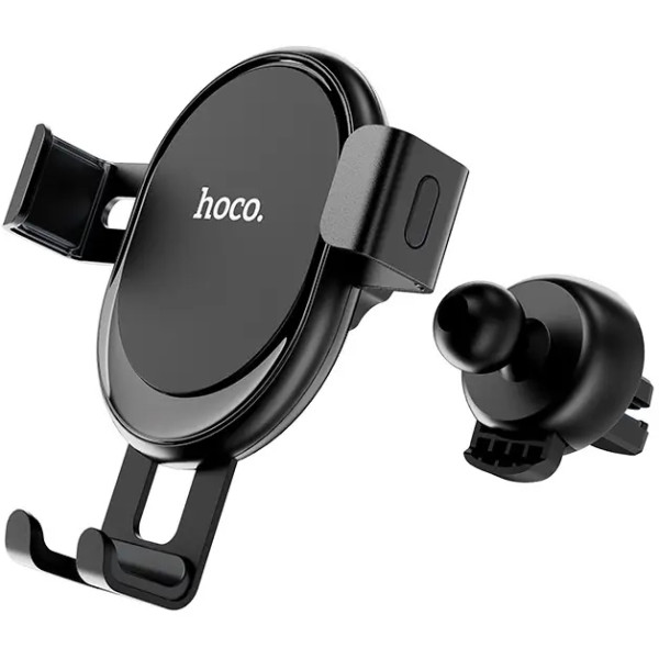 Фото - Автодержатель HOCO CA56 Black Silver (6931474760296) Фото - Автодержатель HOCO CA56 Black Silver (6931474760296)