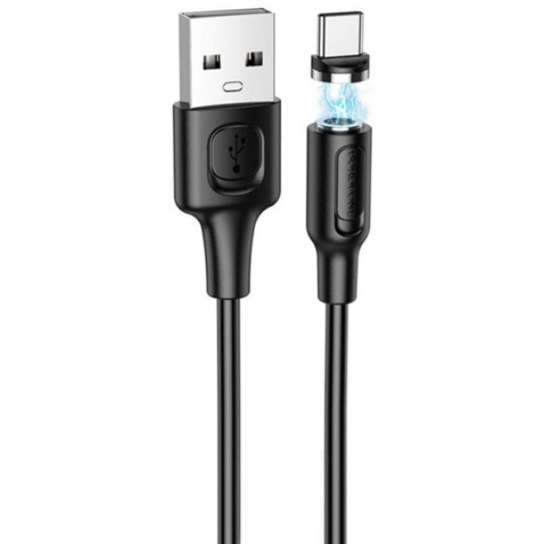 Фото - Кабель BOROFONE BX41 USB to Type-C 2.4A, 1m Black (6931474738462) Фото - Кабель BOROFONE BX41 USB to Type-C 2.4A, 1m Black (6931474738462)