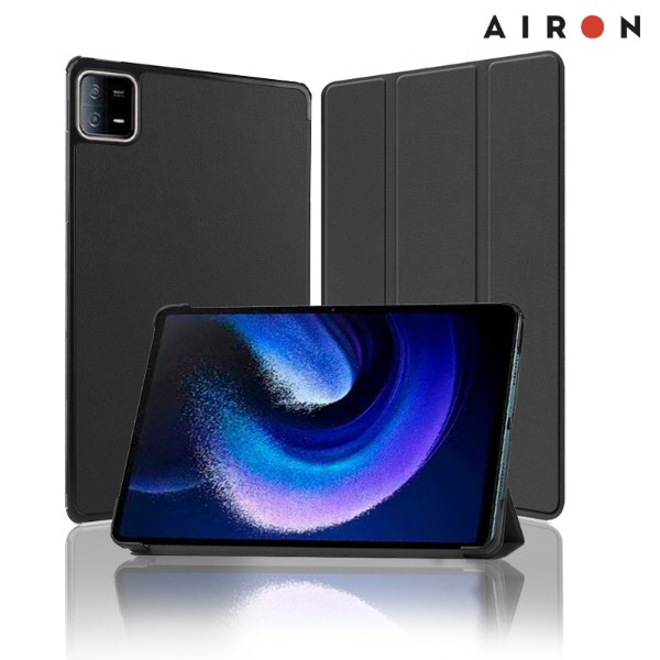 Фото - Чехол для планшета AIRON Premium for Xiaomi Pad 6/6 Pro 11 2023 с защитной пленкой и салфеткой Black (4822352781104)