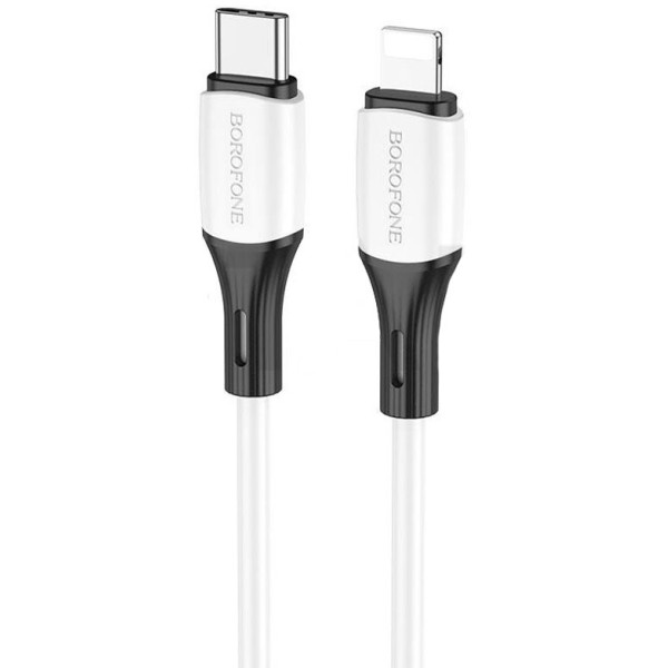 Фото - Кабель BOROFONE BX79 Type-C to iP 3A, 20W, 1m Black (6974443384727)