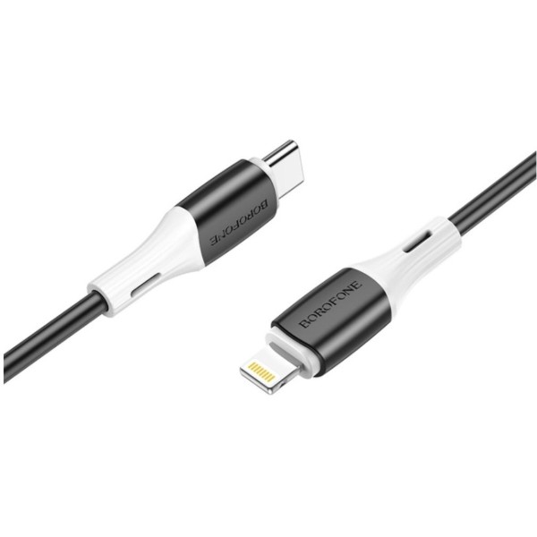 Фото - Кабель BOROFONE BX79 Type-C to iP 3A, 20W, 1m White (6974443384734)