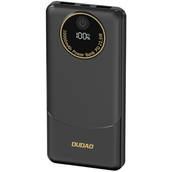 Фото - Батарея мобильная Dudao K12Pro 22,5W PD 10000mAh USB-A, USB-C Black (6976625333882) Фото - Батарея мобильная Dudao K12Pro 22,5W PD 10000mAh USB-A, USB-C Black (6976625333882)