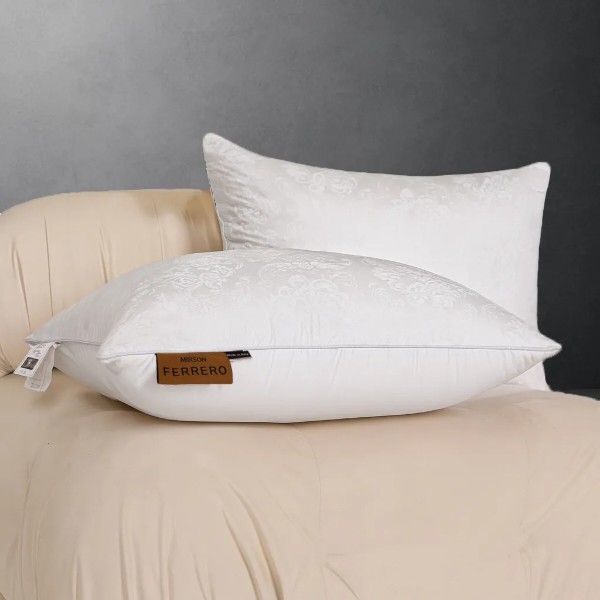 Фото - Подушка стандартна MirSon №15-91 Ferrero memory effekt White 50х70 (2200011167596)