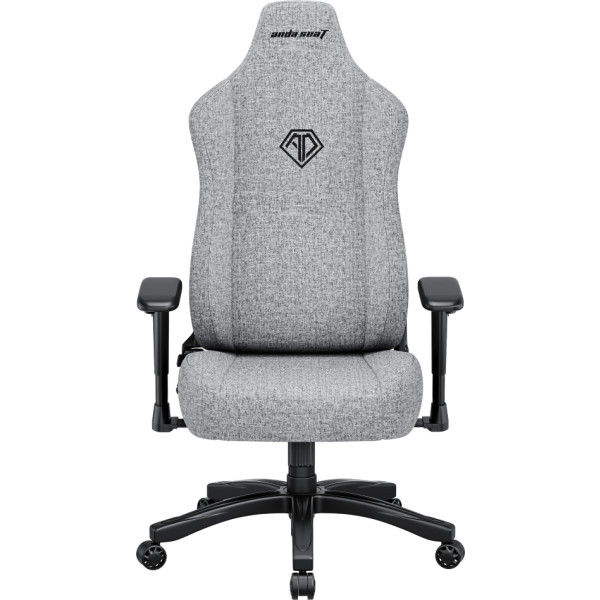 Фото - Крісло для геймерів Anda Seat Novis Size L Gray Fabric (AD23-L-01-G-F)