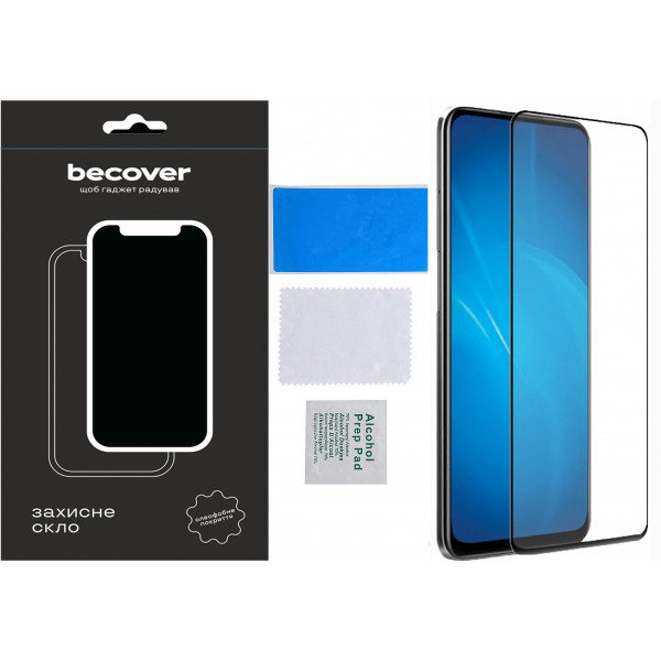 Фото - Захисне скло для смартфону BeCover for Infinix Smart 8 Plus (X6526) Black (710652)