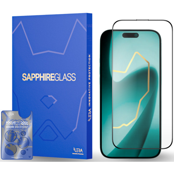 Фото - Защитное стекло для смартфона ILera Sapphire Ultra Glass 2.0 for iPhone 17 Pro (ILSPDLPL17Pr) Фото - Защитное стекло для смартфона ILera Sapphire Ultra Glass 2.0 for iPhone 17 Pro (ILSPDLPL17Pr)