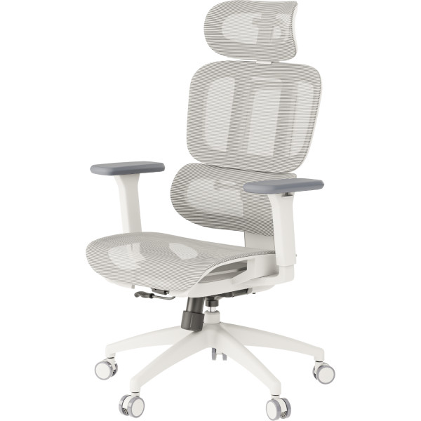 Фото - Крісло офісне OfficePro Skyline (OC680-W-LG-LG) White/Light Gray