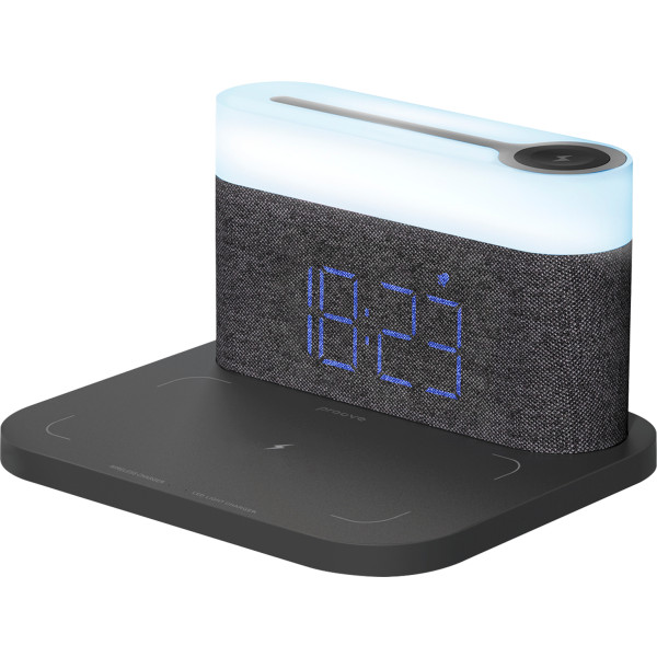 Фото - Нічник Proove з бездротовою зарядкою Day & Night Dark Gray (PLDN05002005)