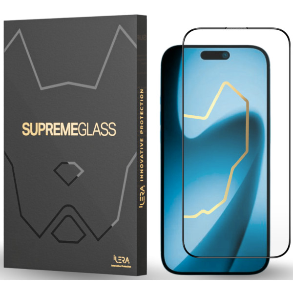 Фото - Захисне скло для смартфону ILera DeLuxe Original Glass 2.0 for iPhone 17 Pro Max (iLFCDL17PrMx)