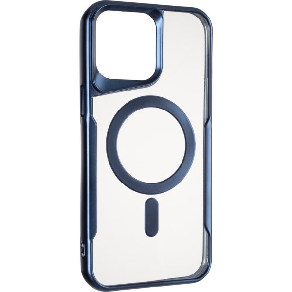 Фото - Чехол для смартфона Gelius Casual Frame Case MagSafe for iPhone 15 Pro Max Deep Blue (98548)