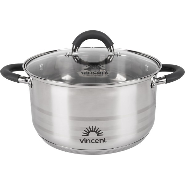 Фото - Кастрюля Vincent 24 см 5.9 л (VC-3179-24) Фото - Кастрюля Vincent 24 см 5.9 л (VC-3179-24)