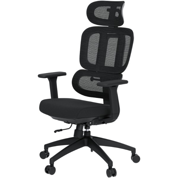 Фото - Крісло офісне OfficePro Skyline (OC580-B-B-B) Black