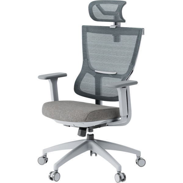 Фото - Кресло офисное OfficePro Elegant (OC600-G-DG-DG) Gray/Dark Gray