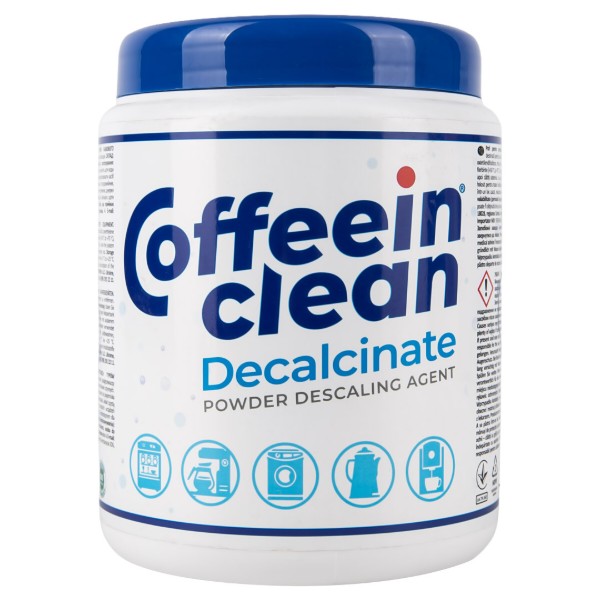 Фото - Засіб для чищення кавомашини Coffeein clean Decalcinate порошок 900 г